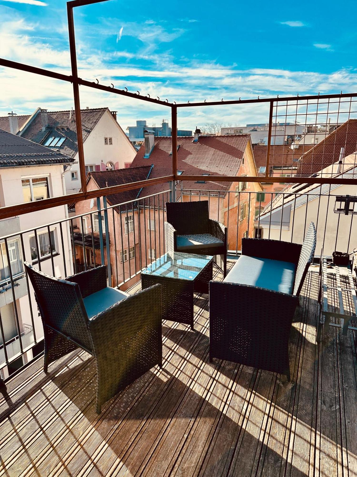 Zentrale Wohnung Mit Dachterasse Bregenz Exterior photo